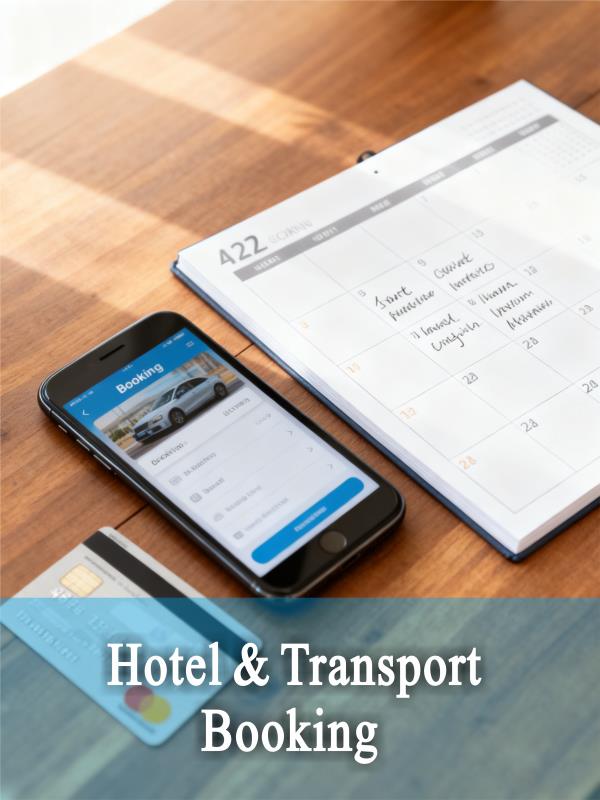 Hotel & Transport
Booking
